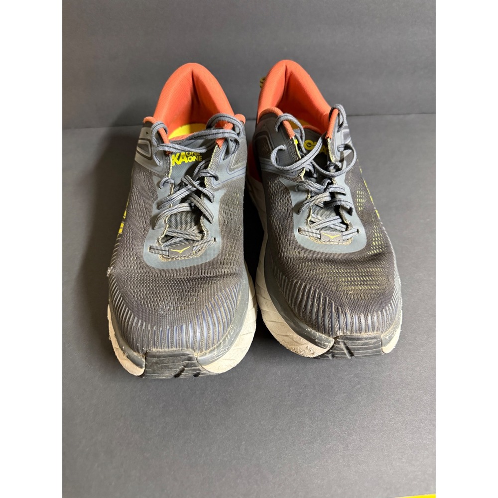 Hoka One One M Bondi 7 Running Shoes 1110518 TCHL Turbulence/Chili Men's 12 - Picture 9 of 12